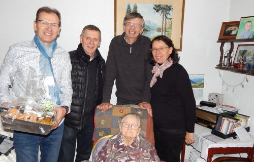 91 ans pour la doyenne du village